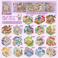 45 Pcs Japanese Y2K Cute Decorative Stickers Book Scrapbooking Phone Case DIY Journal Collage Aesthetic Stationery Stickers Qme A