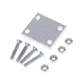 Aluminum Trapezoid Teeth Clamp Fit GT2 Open Synchronous Timing Belt Qme 10MM