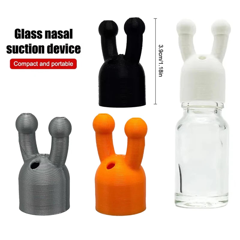 Aroma Essential Oil Inhaler Cap Mini Perfume Dispenser Bottle Cover Qme