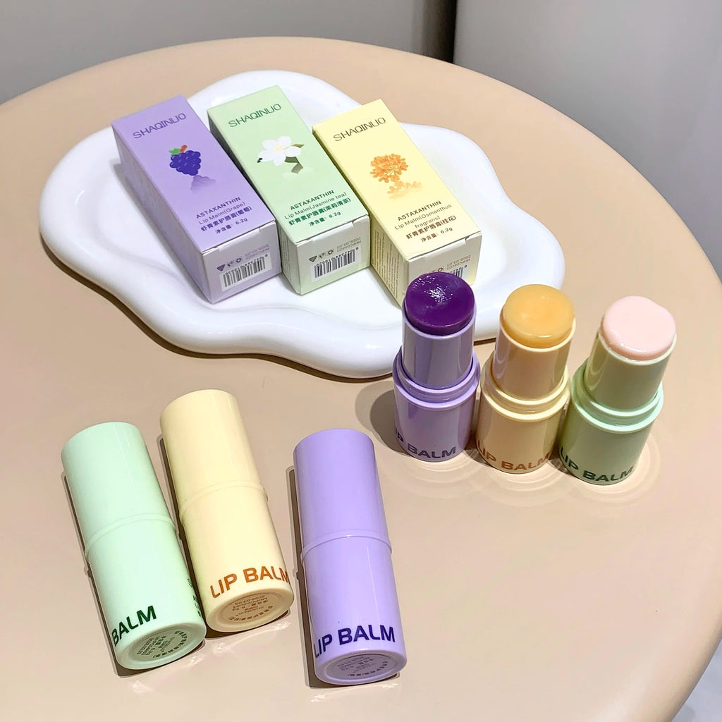 SHAQINUO Large Capacity Lip Balm Hydrating Moisturizing Care Autumn Qme