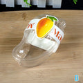 CC1110Pcs Creative Mango Shape Disposable Dessert Cake Plastic Cup Qme Style A 10PCS