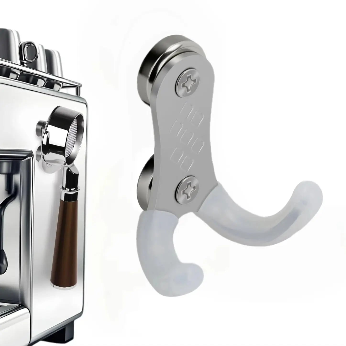 Wall Mount Portafilter Holder Metal Espresso Accessories Organizer Qme