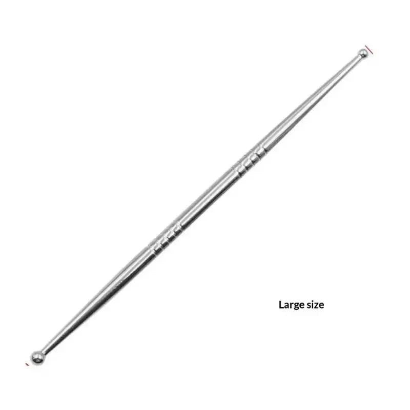 1 Acupuncture Double Head Face Ear Massage Tool Steel Acupressure Pen Qme L B