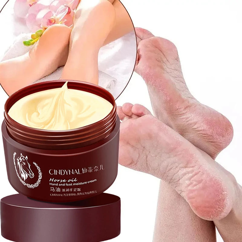 Horse Oil Skin Restoration Cream Repair Hand Moisturizing Foot Anti Qme