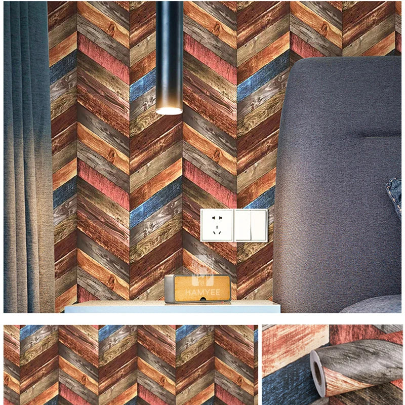 Wood Contact Paper Wallpaper Peel Stick Light Grain Stickers Cabinets Qme Wood Grain 00028 10mx45cm