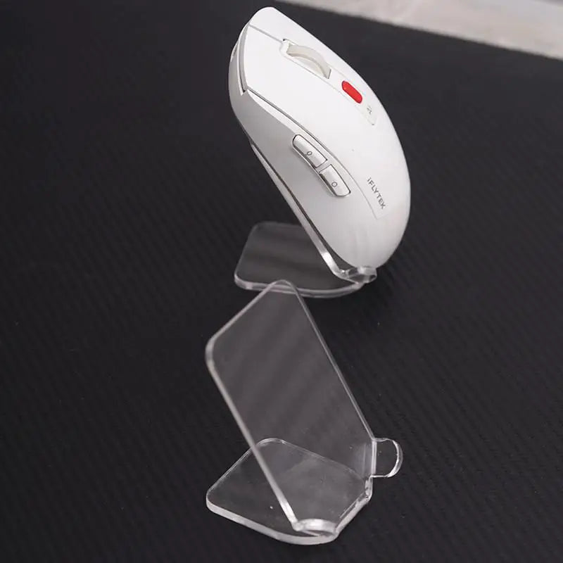 Acrylic Mouse Storage Stand Holder Organizer Durable Display Rack Qme