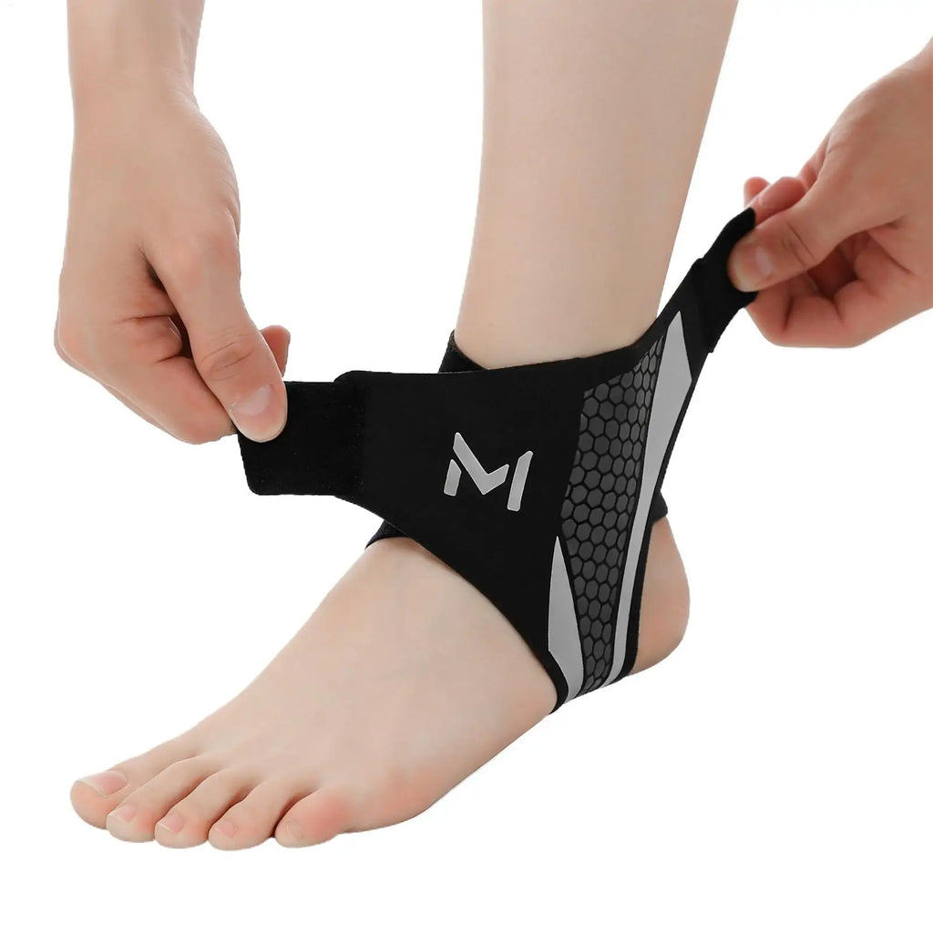 1pcs Ankle Sleeve Breathable Portable Support Sleeve Foot Brace Ankle Support Strap for Exercise Fitness Walking Running Hiking Qme