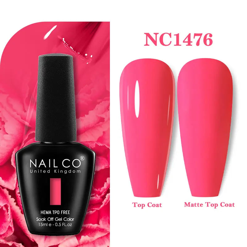 NAILCO Fresh Gel Nail Polish Nails Semi-permanent Varnish Hybrid