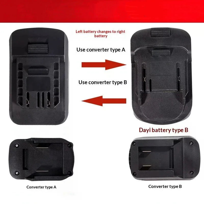 Power Tool Accessories Adapter Lithium Battery Electric Converter Qme