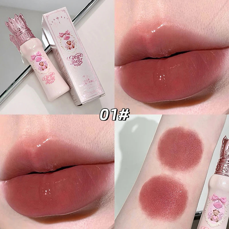 Gege Bear Silky Matte Velvet Lip Mud Moisturizing Non Drying Smooth Qme GX1560-01