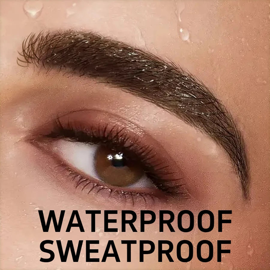 3D Dye Eyebrow Pencil Hairling Anti-smudge Waterproof Long Lasting Qme
