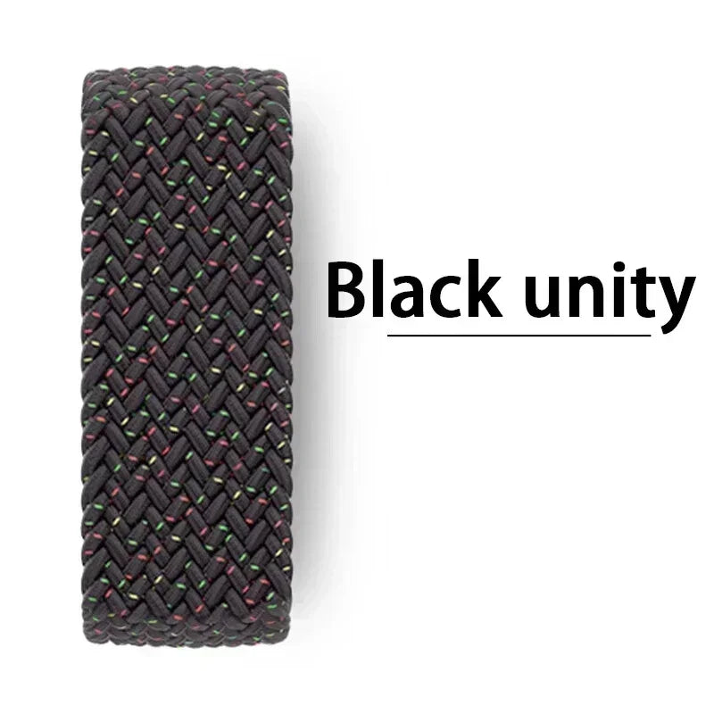 Braided Solo Strap Apple Watch Band Nylon Correa Bracelet Iwatch