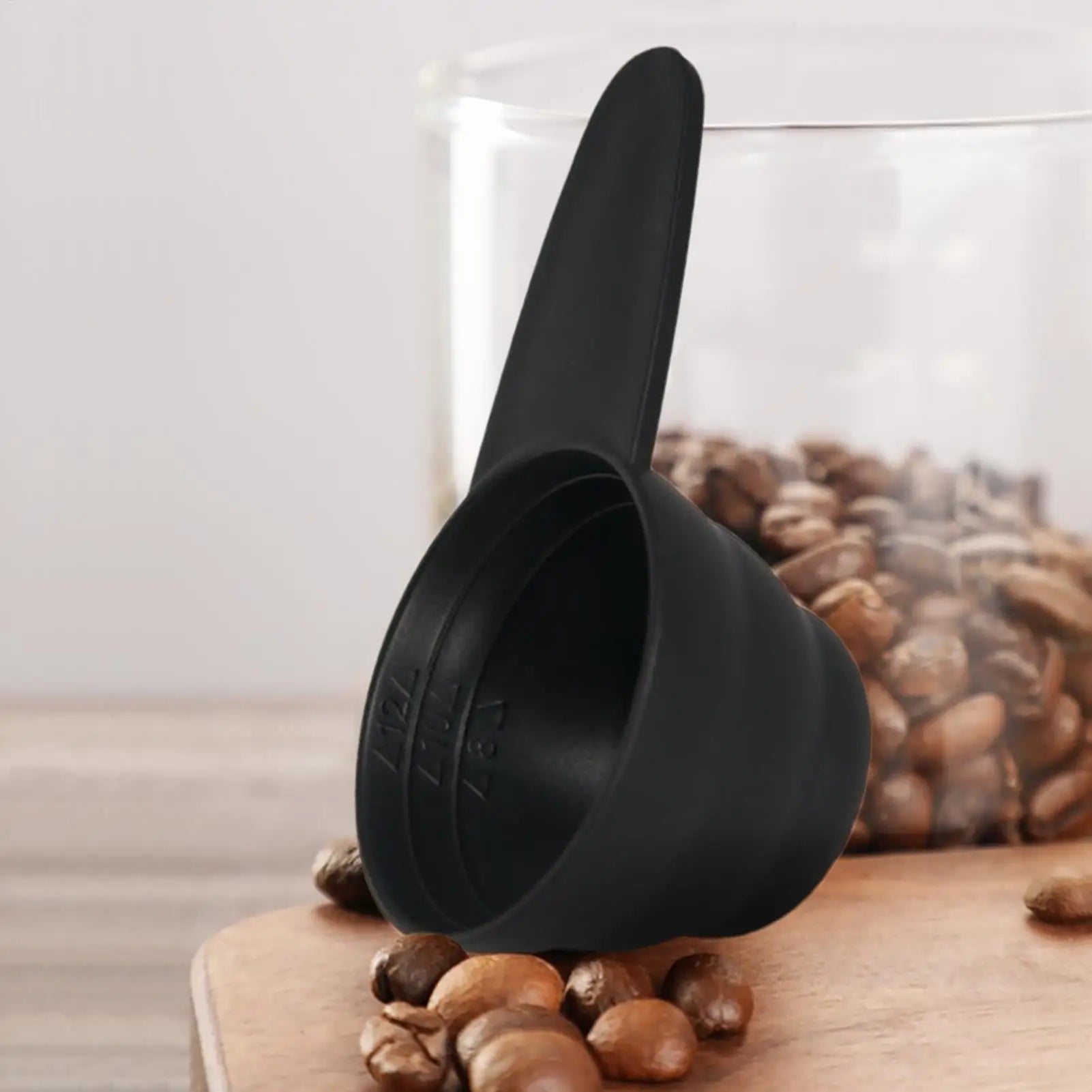 Coffee Scoop for Ground Coffee Portion Control Measuring Tablespoon Coffee Scoop Portion Scoops Ergonomic Coffee-Condiment Spoon Qme