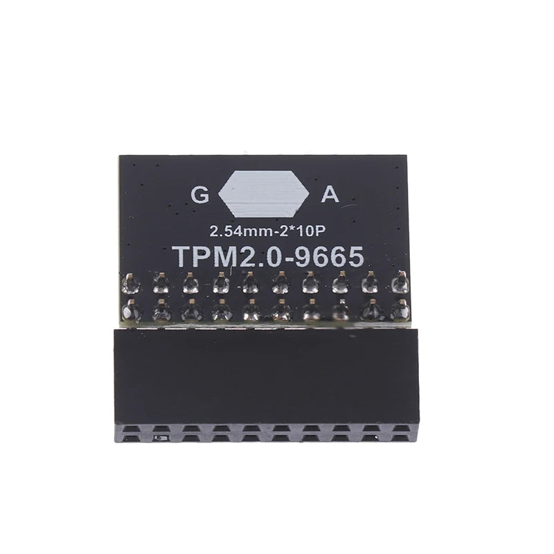 TPM 2 0 Encrypted Security Module Board LPC 20 Pin Mainboard Card Qme
