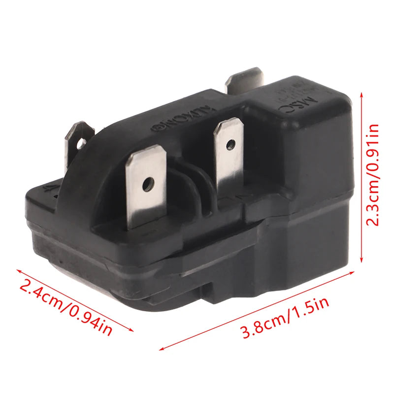 1PCS Suitable For Refrigerator BCD-220TG Compressor PTC Starter KLIXON Over-temperature Overload Protection Relay. Qme one size