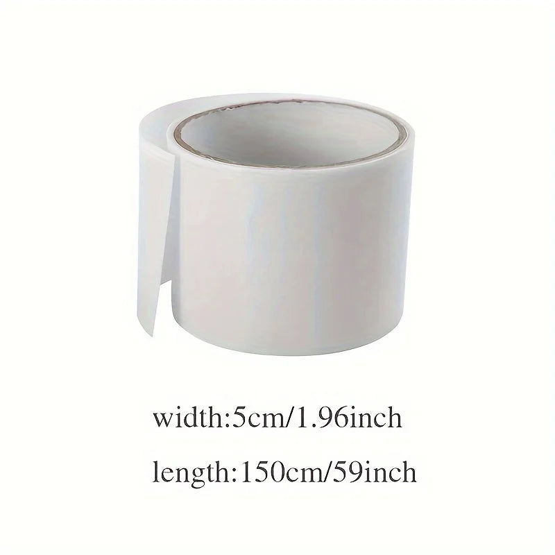 150cm Stop Leak Tape Super Strong Waterproof Seal Repair Tape Performance Self Fix Tape Adhesive Insulating Duct Tape Qme WHITE 150cm 100mm
