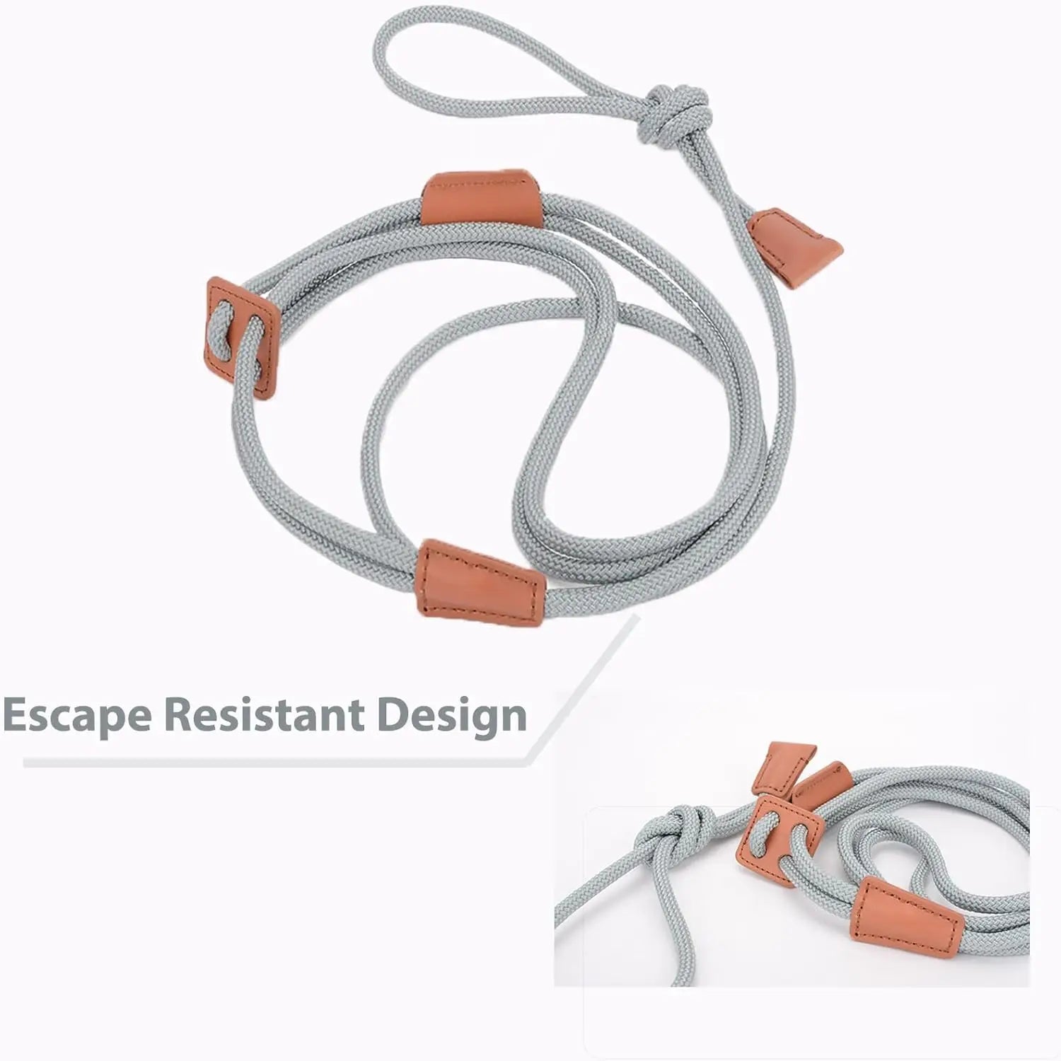 Integrated pet dog leash, nylon strap, adjustable dog chest strap, walking dog leash Qme