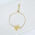 New Trend Fashion Crystal Zirconia Butterfly Charm Bracelet Temperament for Women Light Luxury Party Jewelry Gift Daily Wear Qme Bracelet 4 23cm