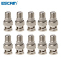 30Pcs/Set BNC Male Plug To F Female Jack Coax Connector Adapter For CCTV Camera Qme CN 30pcs