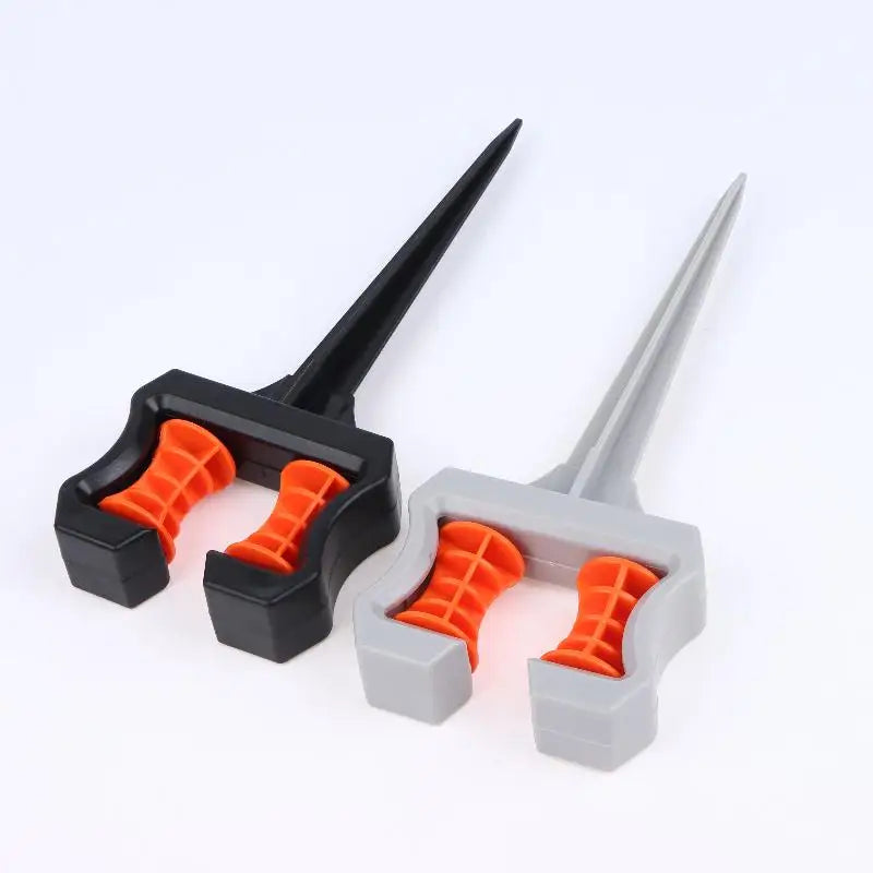 Garden Hose Guide Spike ABS Water Pipe Positioning Holder Roller Qme