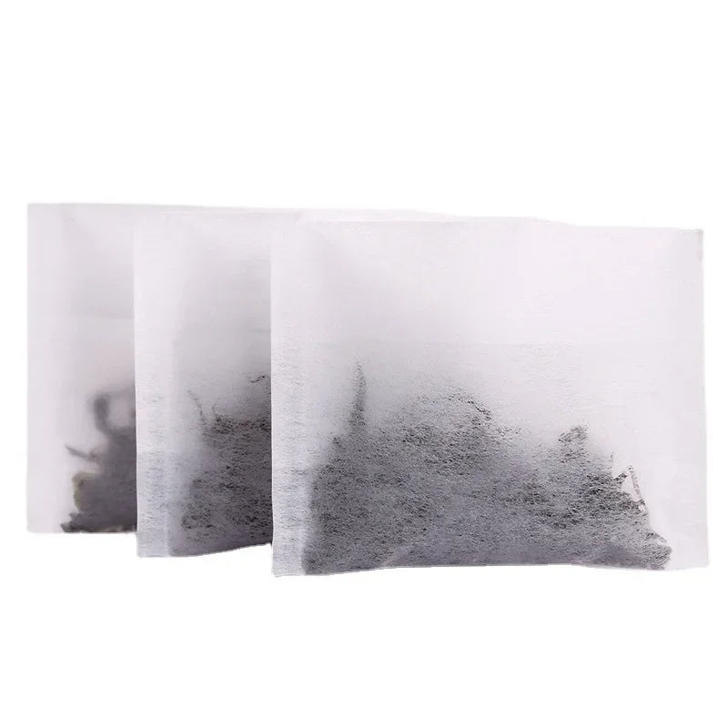 100/200/500 Pack Disposable Filter with Flip-Over Seal Empty Teabags Herb Loose Tea Bag Qme 7x8cm 500 Pack