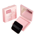 100 Oil Control Paper Mirror Housing Self-adhesive Powder Puff Face Qme Pink