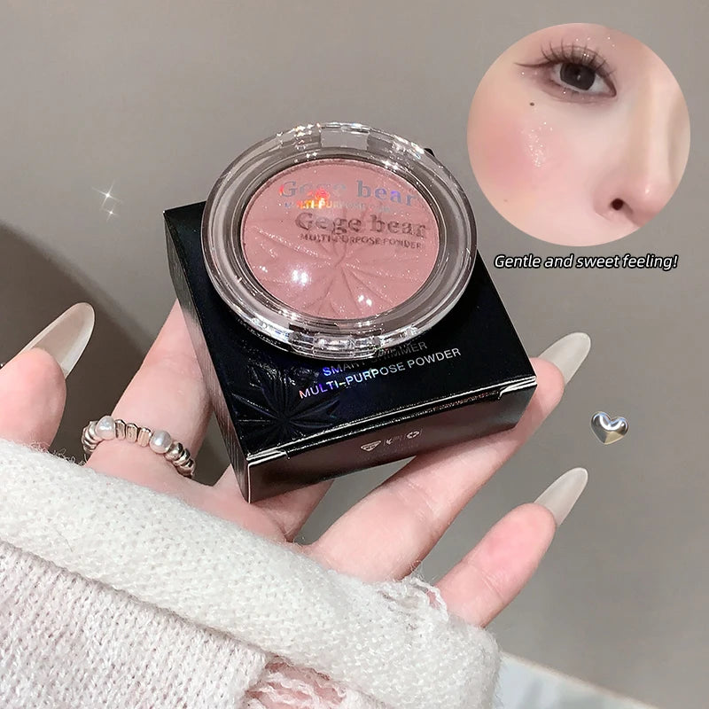 Multi-use Eyeshadow Highlighter Powder Gege Bear Lasting Potato Mash Qme