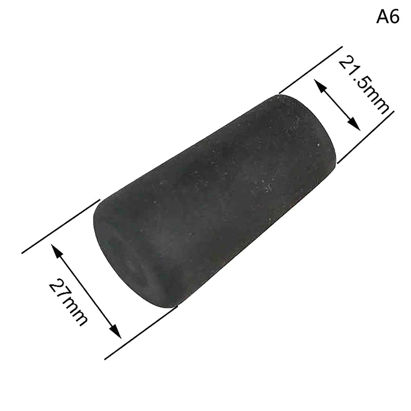 Fishing Rod Butt Cap Repairing Components End Cover EVA Handle Tackle Qme A6