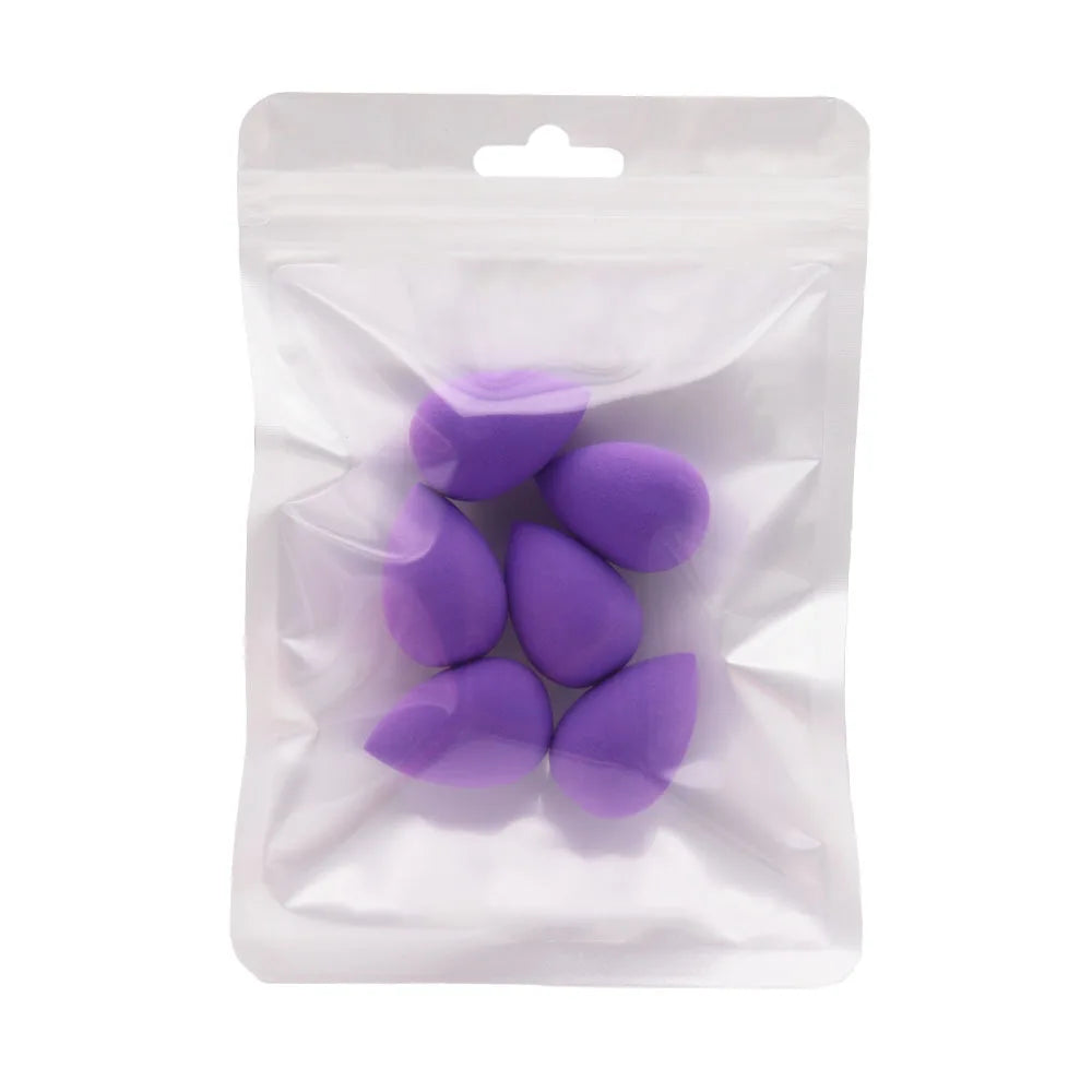 Mini Makeup Sponge Powder Puff Beauty Concealer Liquid Foundation Qme Purple China Mainland