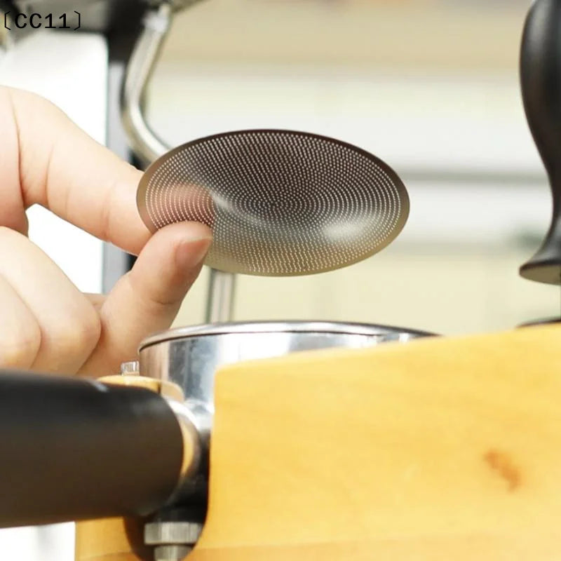 Espresso Filter Puck Sieve Holder 51 53 Portion Handle Accessory Qme