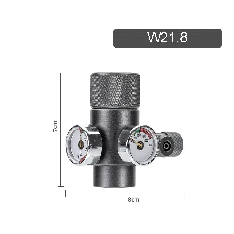 Aquarium Co2 Regulator Mini System Carbon Dioxide Reducer Solenoid Valve Cylinder Accessories Fishing Tank Akvarium Kit Bubble Qme regulator 1 US