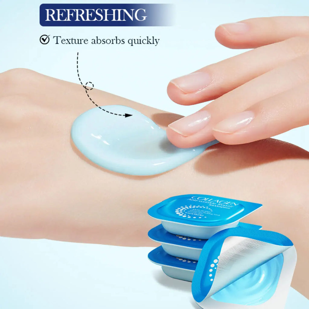 Collagen Anti-wrinkle Repairing Moisturizing Pudding Mask Nourishes Qme