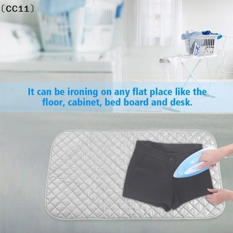 Ironing Mat Laundry Pad Washer Dryer Cover Board Heat Resistant Qme