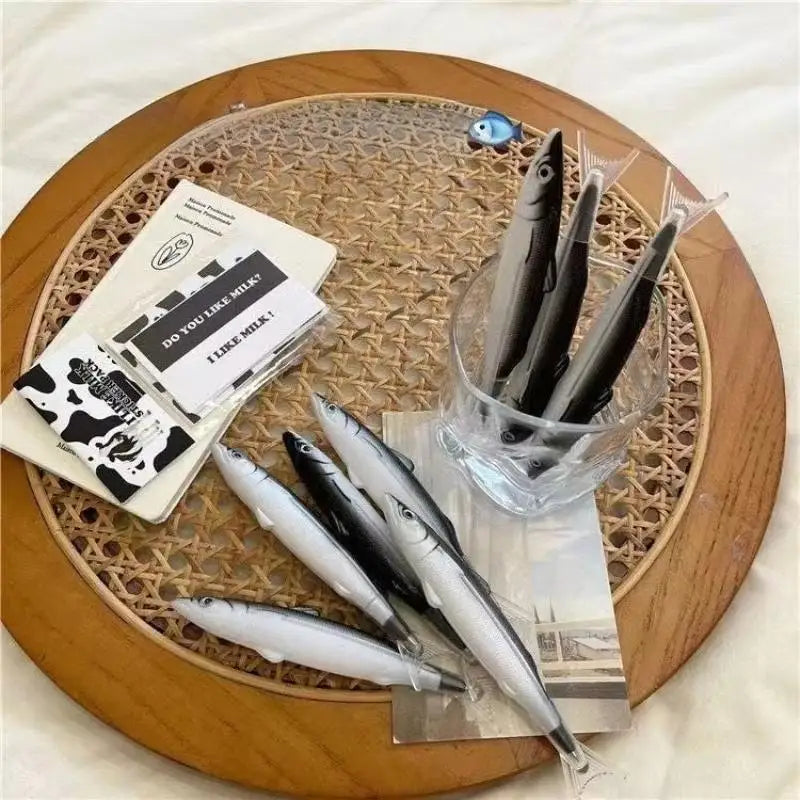 Creative Cute Fish Gel Pen 1 3 Unique School Office Stationery Qme