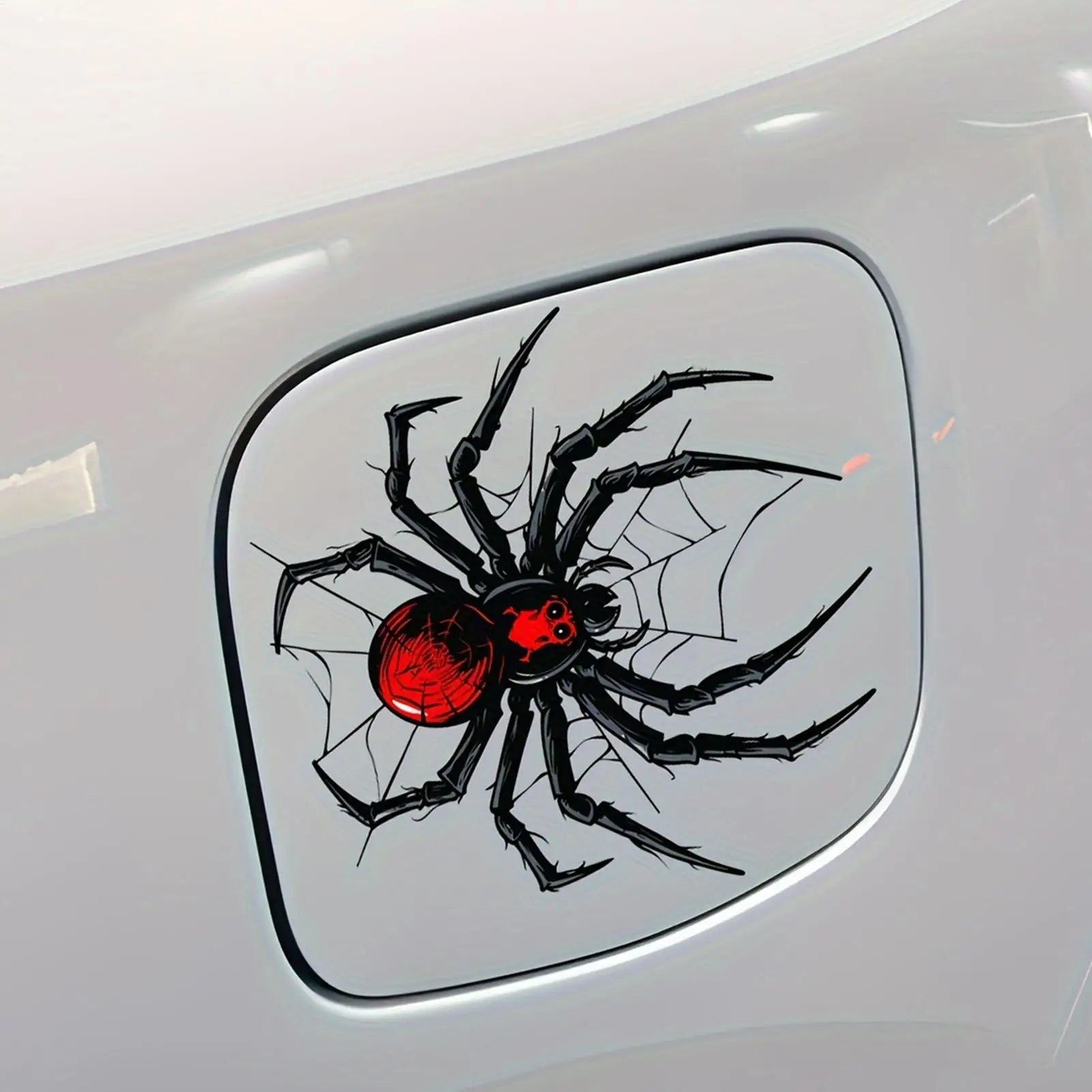 Cartoon Car Stickers Spider Cartoon Car Decals Fashionable Auto Animal Stickers Decorative Car Sticker For Vehicles Decorations Qme