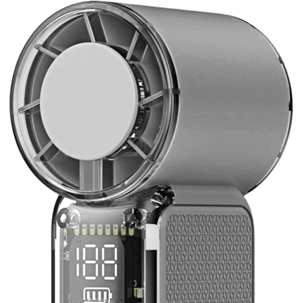 Fan Portable Rechargeable Portable Personal Cooling Gadget 100 Speed Settings Handheld Fan for Home Office Bedroom Desk Indoor Qme