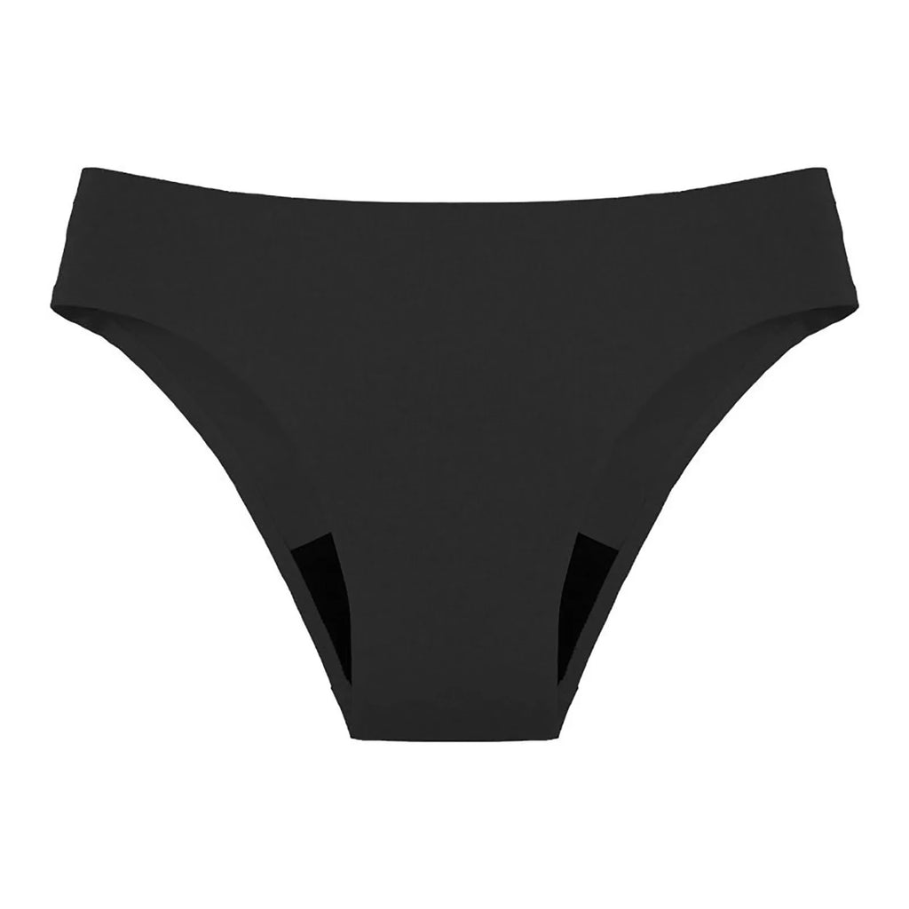 Swimwear Women High Bikini Waist Menstrual Leakproof Bikini Bottom Absorbent Short Pants Swimming Beach Bathing Swimsuit Qme