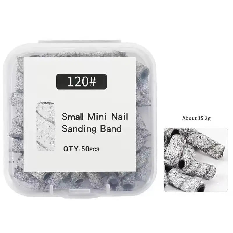 Durable Mini Nail Sanding Bands Electric Drill Professional Care Tools Qme 4