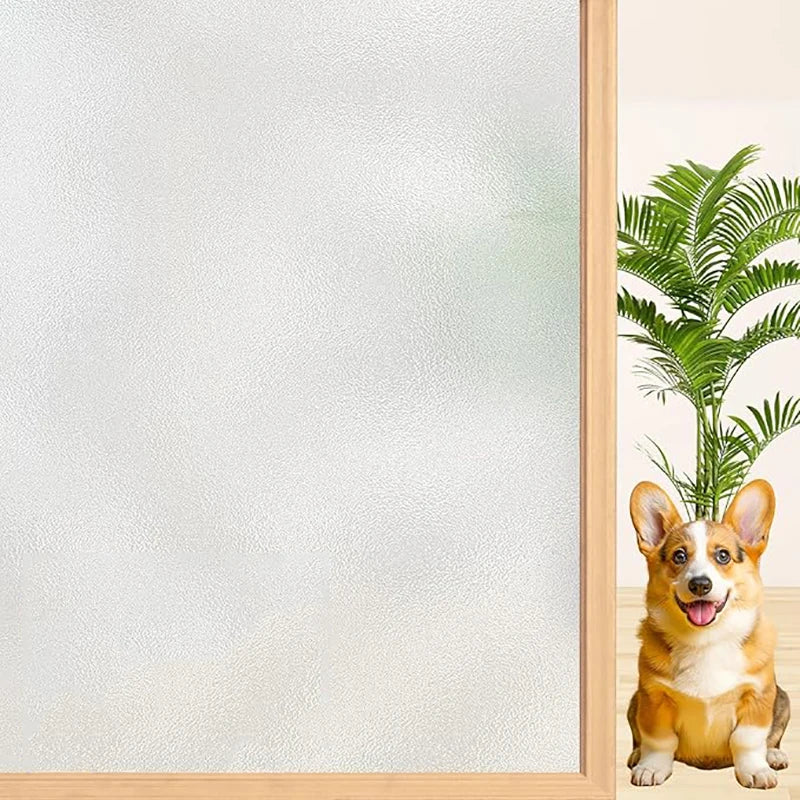 Frosted Glass Door Window Stickers Bathroom Privacy Films Qme frosted 45cmX2m