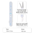 Portable Scalable Folding Stainless Steel Scissors Sharp Durable Qme A5