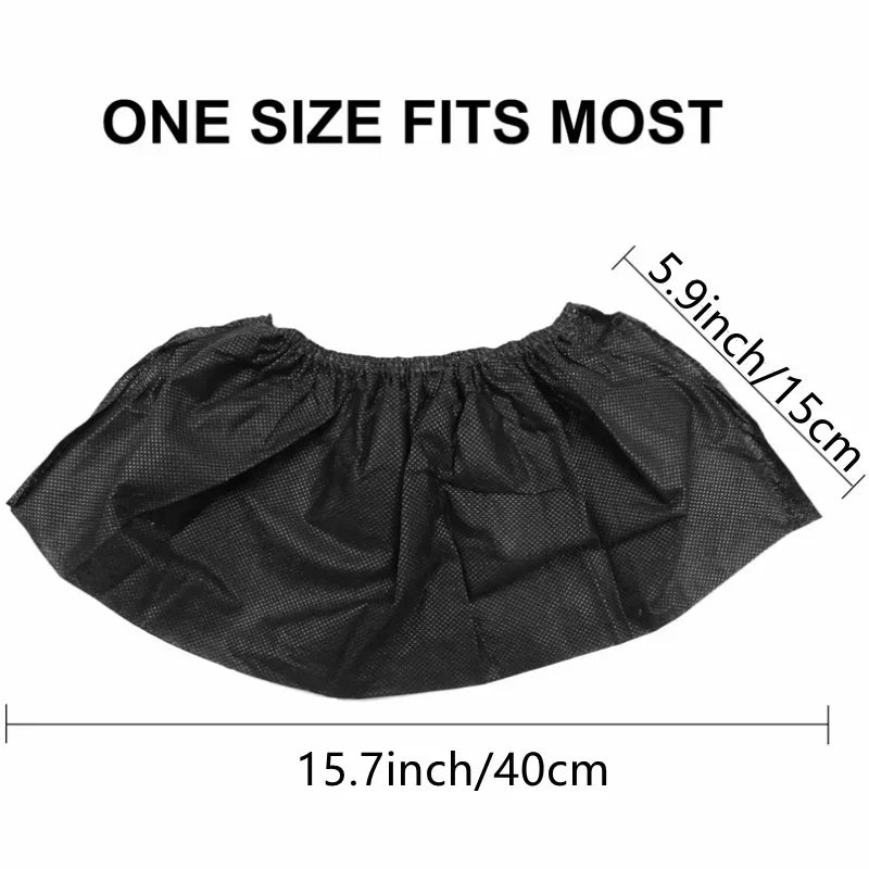 300/200/100PCS Disposable Boot Shoe Covers Foot Booties Shoe Coverings Non Slip Shoe & Boot Covers for Indoor Home Workplace Qme