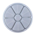 Petal Fruit Nut Storage Tray Silicone Mold Dishes Partition Plate DIY Qme A