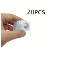 20pcs magnetic fasteners for sewing - invisible metal fasteners for clothing and bags, easy-to-use handicrafts, DIY accessories Qme 20PCS