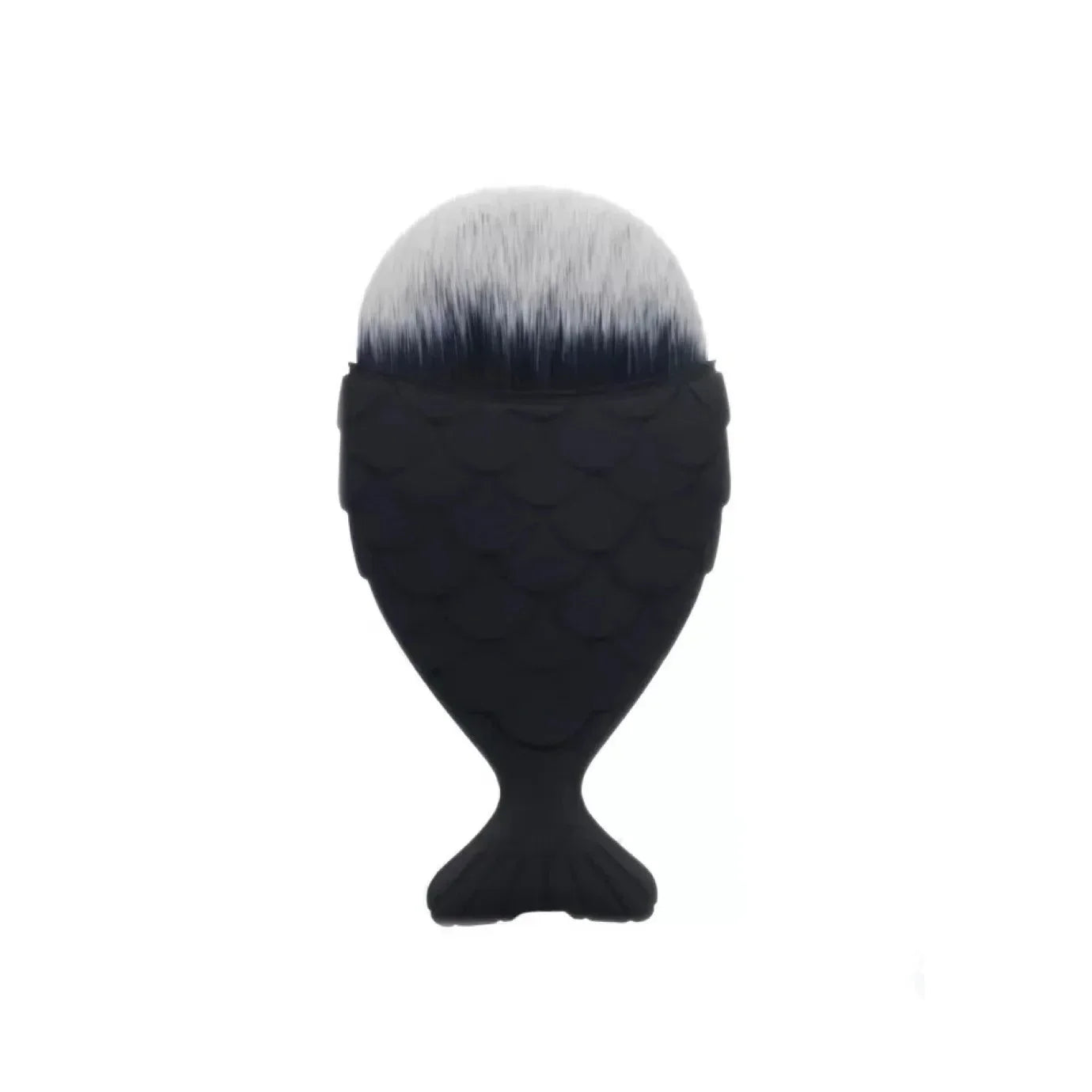 Fish Tail Shape Nail Brush Fishtail Bottom Cosmetic Brushes Soft Cleaning Dust Powder Nails Care Manicure Tool Nail Brushes Qme 5