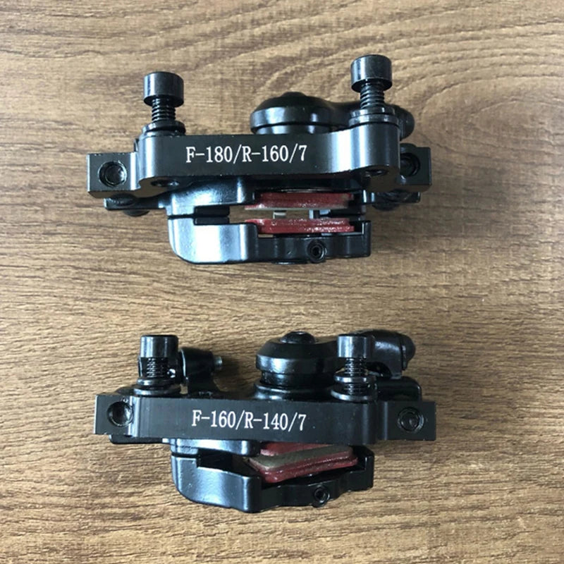 Aluminum Alloy Bicycle Disc Brake Mechanical Line Pulling Brakes Bike Qme