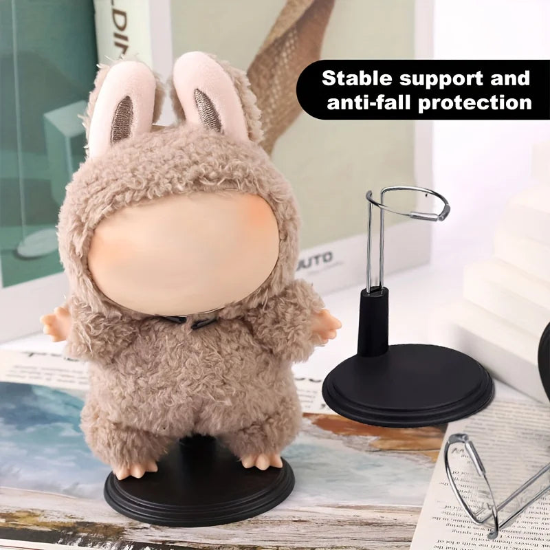 3pcs adjustable doll holder, suitable for labubu doll plastic display support accessories (excluding dolls) Qme