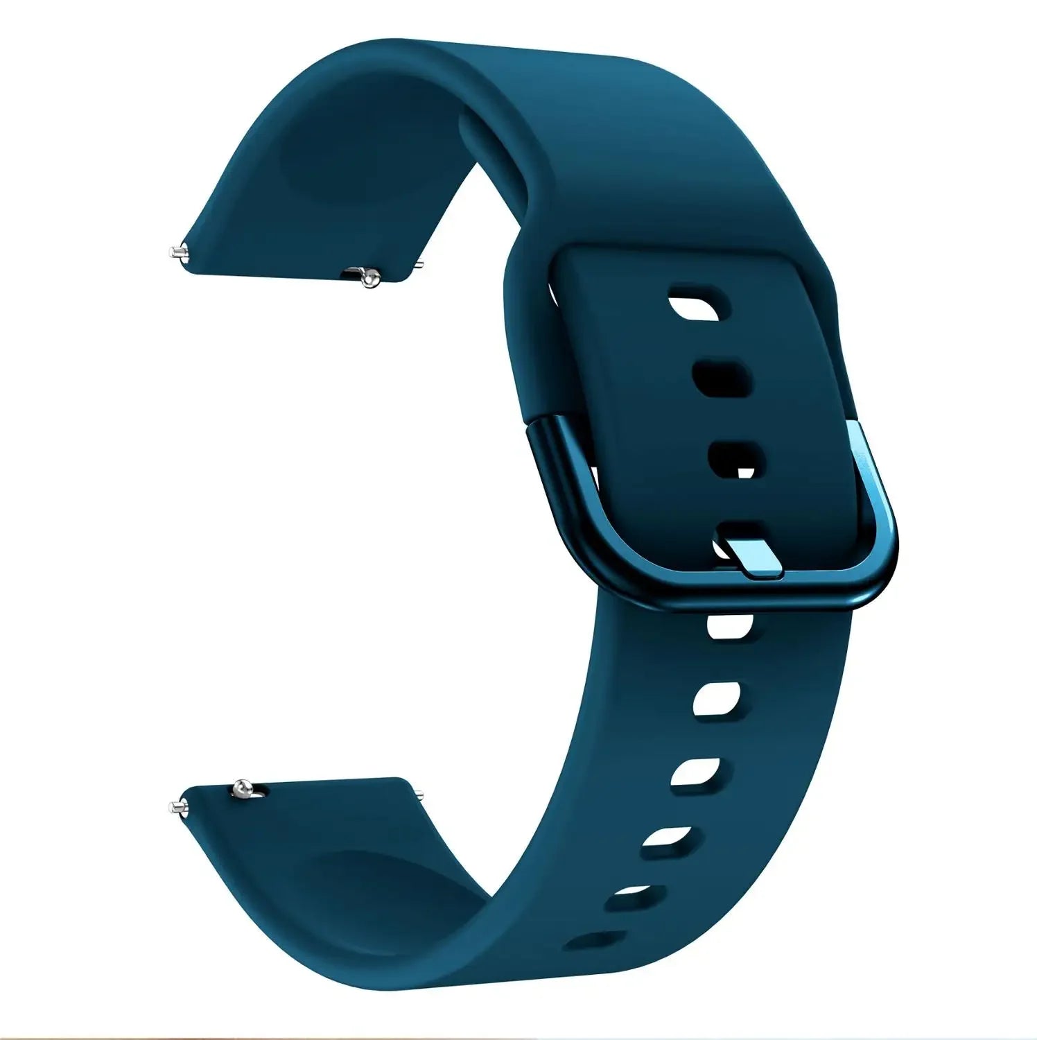 Watchband Silicone For Samsung Galaxy watch 3 45mm 41mm 42mm 46mm Strap Sport Smart Wristbands Bracelet 20mm 22mm Watchstrap Qme dark green 22mm width strap