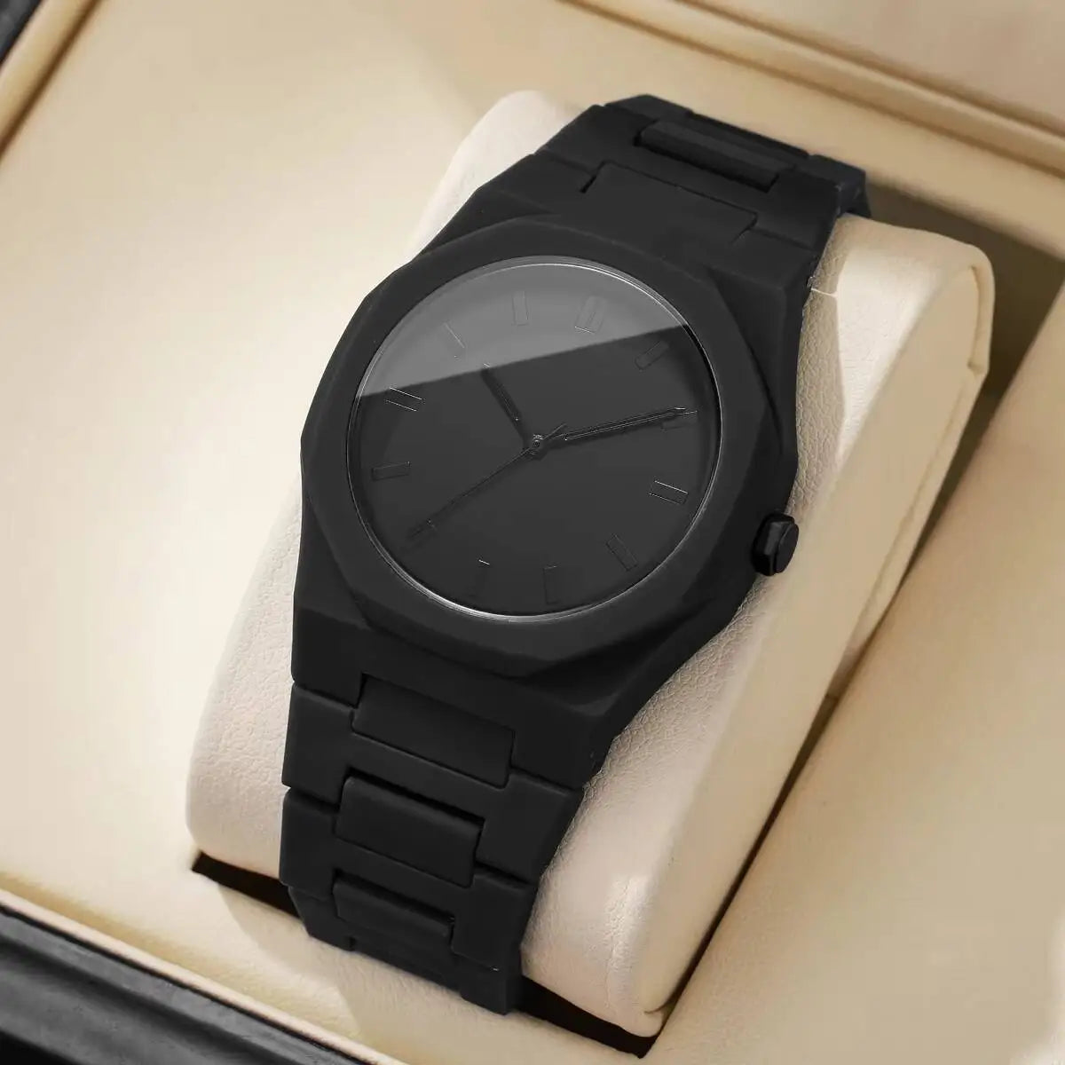 2026 Fashion Versatile Watch Men's Watch Plastic Men's Quartz Watch Qme