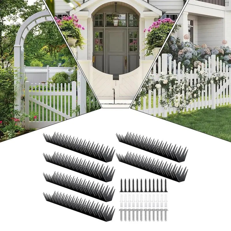 Bird Spikes Outdoor Anti-climb Pigeon Defender Strips Animal Outside Qme