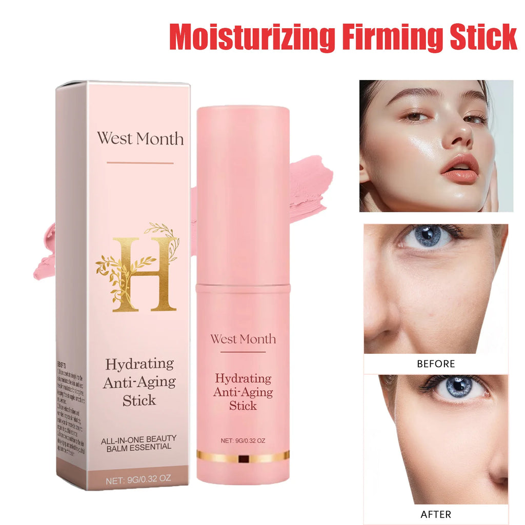 Moisturizing Multi Balm Stick Wrinkle Bounce Balm Collagen Firming Lifting Brightening Facial Dull Skin Hydrating Skin Care Qme